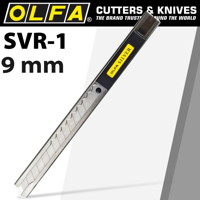 OLFA MODEL SVR-1 STAINLESS STEEL CUTTER SNAP OFF KNIFE
