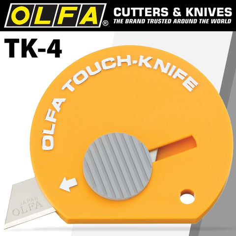 Olfa Olfa Touch Knife 32 Per Pack On Hang Up Display Card