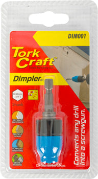 Tork Craft Dimpler For Driving Drywall Srews PH2 Auto Clutch - Fits Any Drill