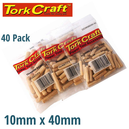 Dowels 10 X 40Mm 30 Per Bag (Birch Wood) freeshipping - Africa Tool Distributors