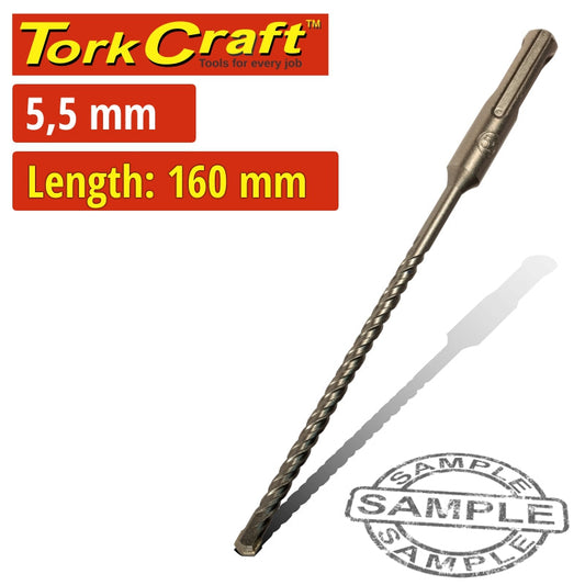 Sds Plus Drill Bit 160 X 100 5.5Mm freeshipping - Africa Tool Distributors