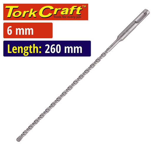 Sds Plus Drill Bit 260X200 6.0Mm freeshipping - Africa Tool Distributors