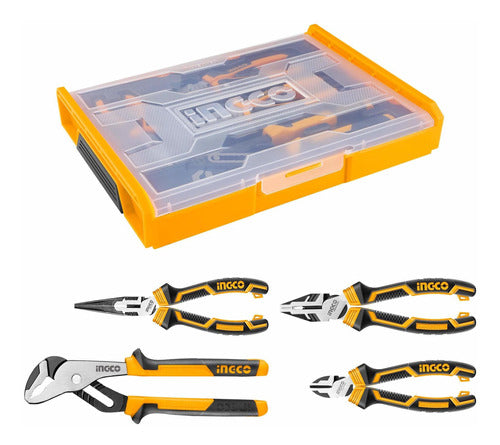 WORKPRO Combination Pliers 200 Mm, High Leverage Pliers Cr-V Linesman Pliers | UK