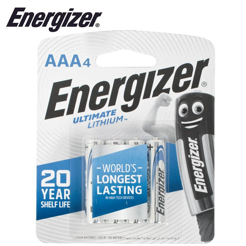 Energizer Ultimate Lithium Aaa - 4 Pack (Moq6) freeshipping - Africa Tool Distributors