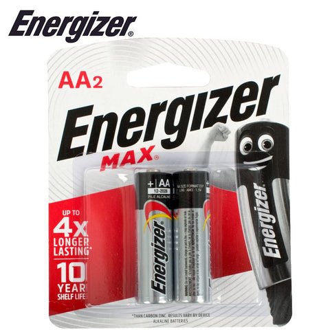 Energizer Max Aa - 2 Pack (Moq 20) freeshipping - Africa Tool Distributors