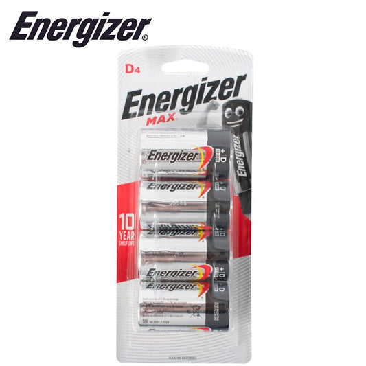 Energizer Max D - 4 Pack (Moq 6) freeshipping - Africa Tool Distributors