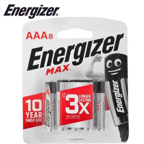 Energizer Max: Aaa - 8 Pack (Moq 12) freeshipping - Africa Tool Distributors