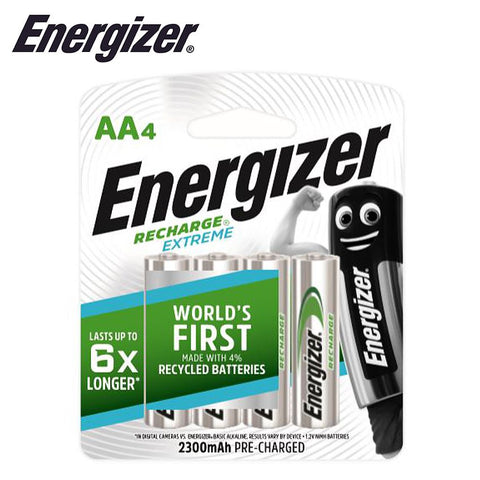 Energizer Recharge 2300Mah Extreme Aa - 4 Pack (Moq6) freeshipping - Africa Tool Distributors