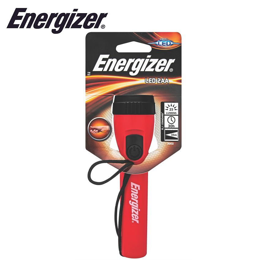Energizer Torch Red Small 2Aa (Moq 12) freeshipping - Africa Tool Distributors