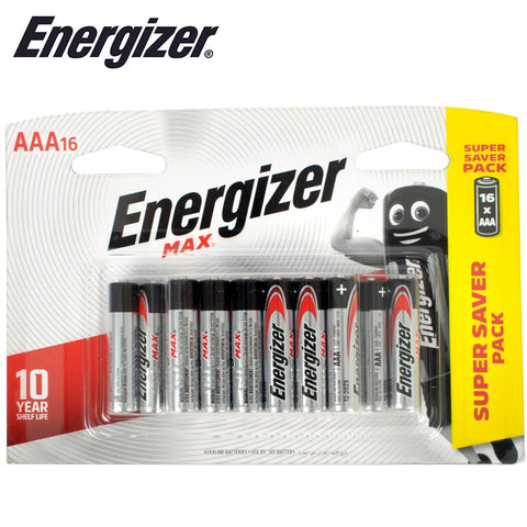 Energizer Max Aaa-16 Pack (175X120Mm Pack) freeshipping - Africa Tool Distributors