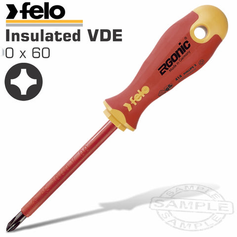 Felo 414 Ph0X60 S/Driver Ergonic Insulated Vde freeshipping - Africa Tool Distributors