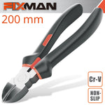 Fixman Industrial Diagonal Side Cutting Pliers 8' 200Mm freeshipping - Africa Tool Distributors