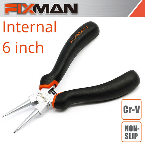 Fixman Straight Internal Circlip Pliers 155Mm 6' freeshipping - Africa Tool Distributors