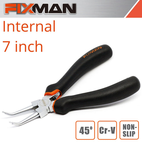 Fixman Internal Circlip Pliers 7'/175Mm X 45 Deg freeshipping - Africa Tool Distributors