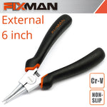 Fixman Straight External Circlip Pliers 6'/160Mm freeshipping - Africa Tool Distributors