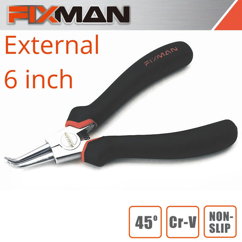 Fixman External Circlip Pliers 6'/145Mm X 45 Deg freeshipping - Africa Tool Distributors