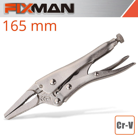 Fixman Long Nose Lock Grip Pliers 6'/165Mm freeshipping - Africa Tool Distributors