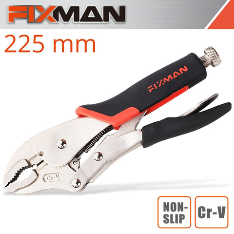 Fixman Curved Jaw Lock Grip Pliers 10'/250Mm freeshipping - Africa Tool Distributors
