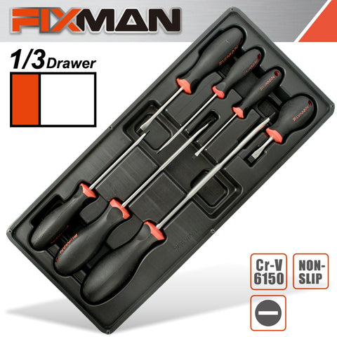 Fixman 7-Pc Slotted Screwdrivers freeshipping - Africa Tool Distributors