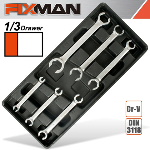 Fixman 6-Pc Flare Wrenches 6 To 24Mm freeshipping - Africa Tool Distributors