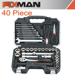 Fixman Socket Tool Set 40Pc 1/2' Drive freeshipping - Africa Tool Distributors