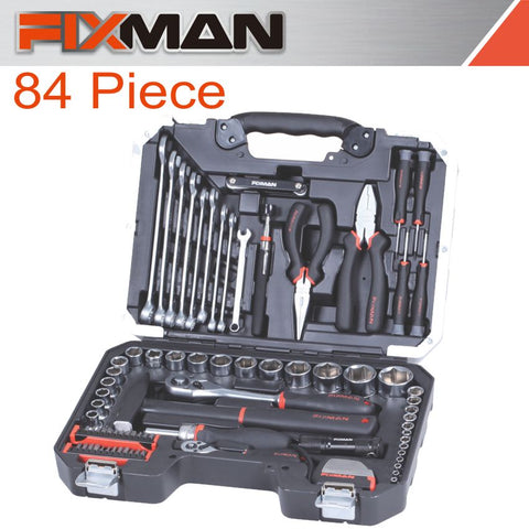 Fixman Socket Tool Set 84Pc 1/4'&1/2' Drive freeshipping - Africa Tool Distributors