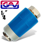 Gav Safety Quick Coupler 1/4'F Two Stage Release Airblock freeshipping - Africa Tool Distributors