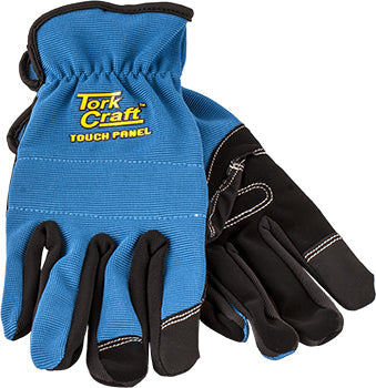 Tork Craft GLOVE BLUE WITH PU PALM SIZE MEDIUM MULTI PURPOSE
