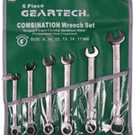 Wrench Ratchet 8-17MM 6 PC - Micro-Tec