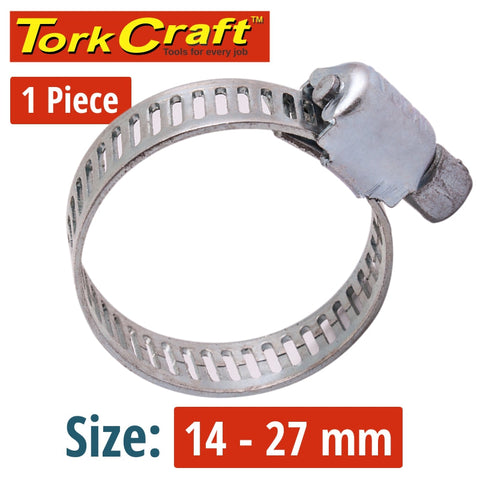 Hose Clamp 14-27Mm Each Km10 freeshipping - Africa Tool Distributors