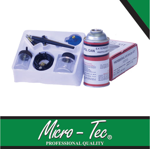Micro-Tec Air Brush Kit+ Canister