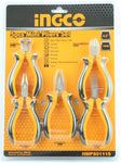 Ingco 5 Piece Insulated Mini Pliers Set