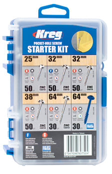 Kreg Pocket-Hole Screw Starter Kit 260PCE