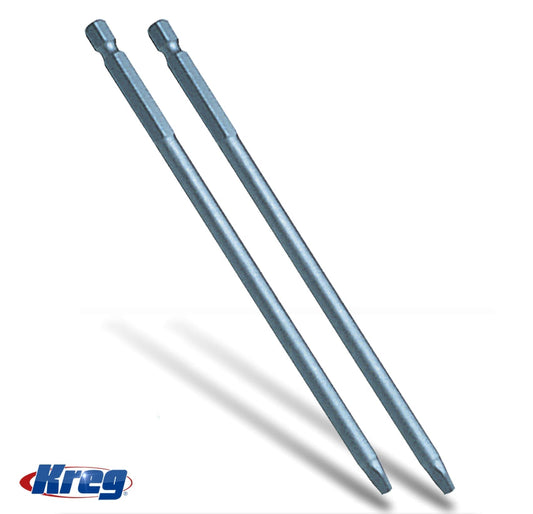 Kreg 2 X 150Mm #2 Square Screwdriver Power Bit Combo freeshipping - Africa Tool Distributors