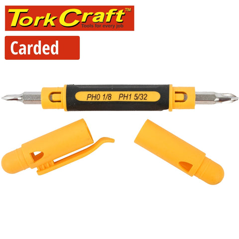 Tork Craft Screwdriver Pocket Precision 4-In-1 Carded freeshipping - Africa Tool Distributors