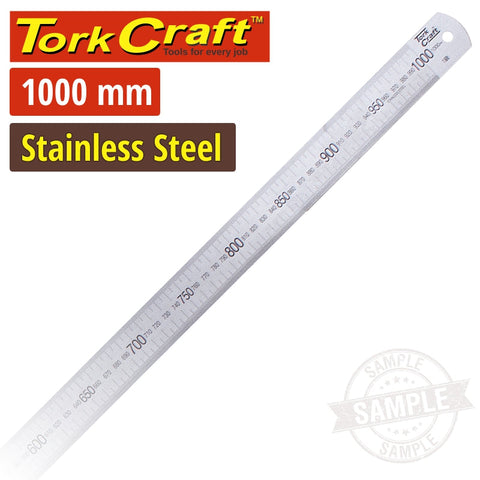 Stainless Steel Ruler 1000 X 35 X 1.5Mm freeshipping - Africa Tool Distributors
