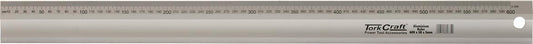 Tork Craft ALUMINIUM STRAIGHT EDGE RULER TYPE B 600X50X5.0MM