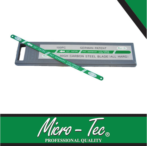 Micro-Tec Blade Hacksaw 18Tpi Hi-Carbon