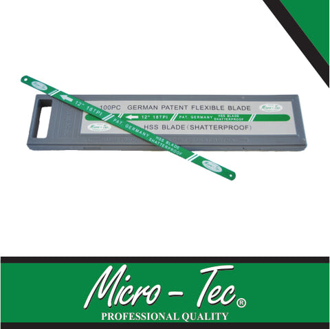 Micro-Tec Blade Hacksaw 24Tpi Hss