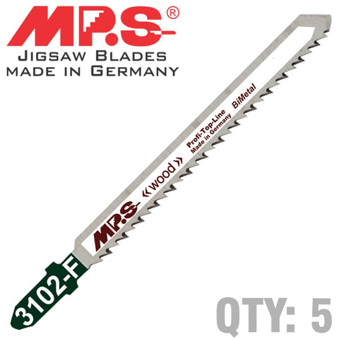 MPS Jigsaw Blade Wood T-Shank 10Tpi T101Brf freeshipping - Africa Tool Distributors