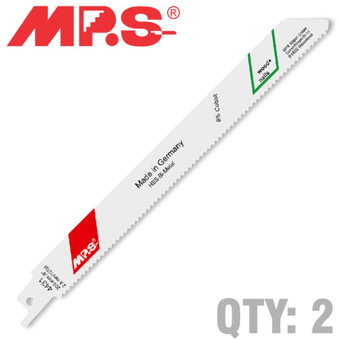Mps Sabre Saw Blade 10Tpi 200 X 180Mm Metal 2/Pk freeshipping - Africa Tool Distributors