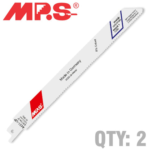 Mps Sabre Saw Blade 200Mm 14/10 Tpi 2/Pack freeshipping - Africa Tool Distributors