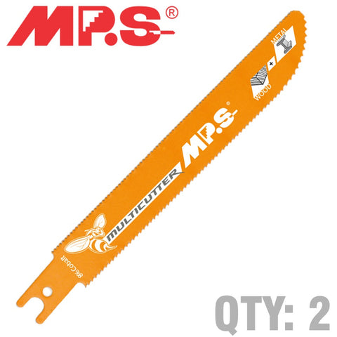 Mps Sabre Saw Metal&S/S 150Mm Multicutter U-Shank 14&18Tpi 2/Pk freeshipping - Africa Tool Distributors