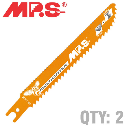 Sabre Saw Softwood 150Mm Multicutter U-Shank 6&10Tpi 2/Pk freeshipping - Africa Tool Distributors