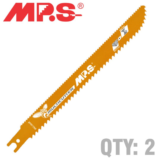 Sabre Saw Softwood 200Mm Multicutter U-Shank 6&10Tpi 2/Pk freeshipping - Africa Tool Distributors