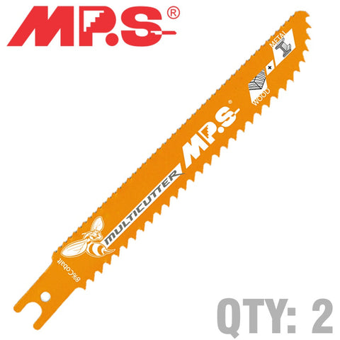 MPS Sabre Saw Metal&Wood 150Mm Multicutter U-Shank 6&10Tpi 2/Pk freeshipping - Africa Tool Distributors