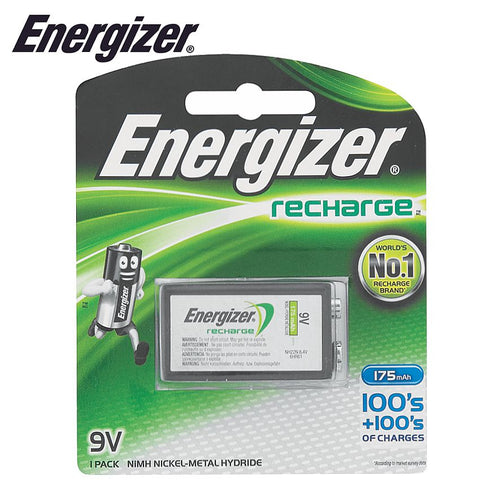 Energizer Recharge: 9V -1 Pack (Moq6) freeshipping - Africa Tool Distributors