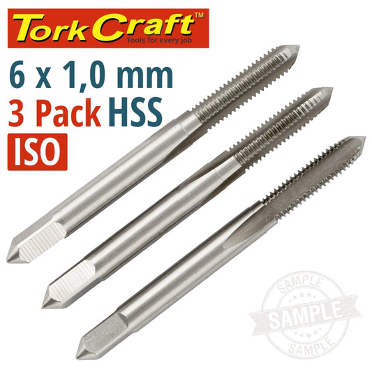 Taps Hss 6X1.00Mm Iso 3/Pack freeshipping - Africa Tool Distributors