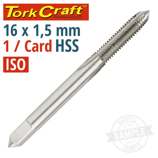 Tap Hss 16Mm X 1.50 1 Per Card freeshipping - Africa Tool Distributors
