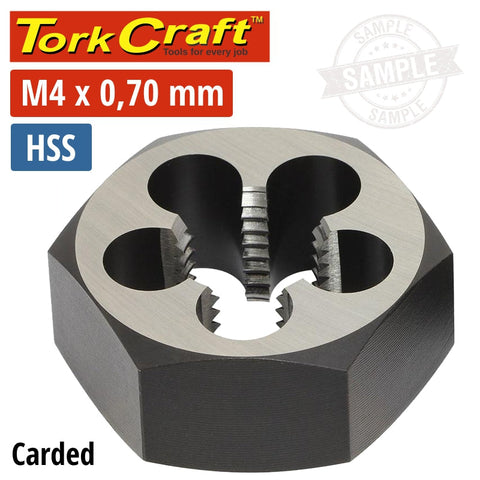 Die Hss Hex 4X0.70Mm 1'Carded freeshipping - Africa Tool Distributors